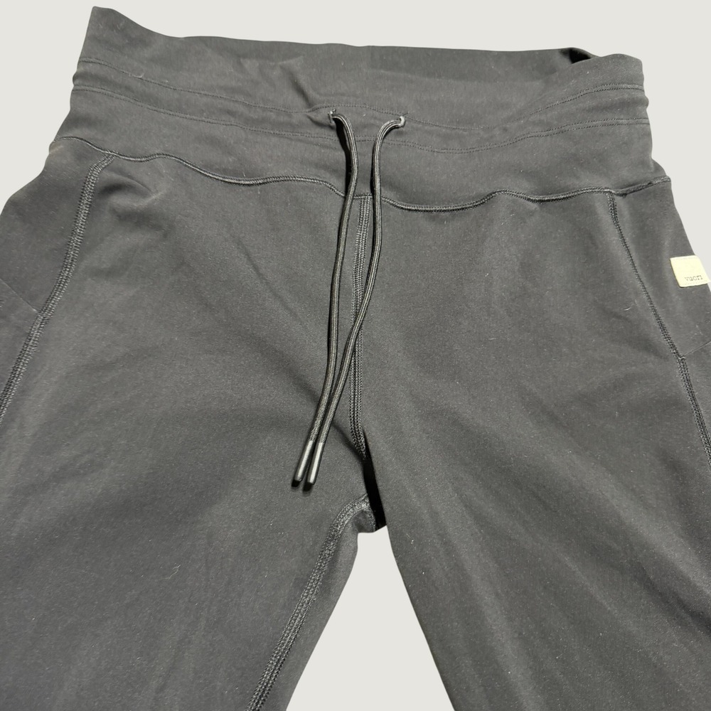Vuori Daily Jogger Black VW490 High Rise Athletic Yoga Pants Women Large - Picture 3 of 9